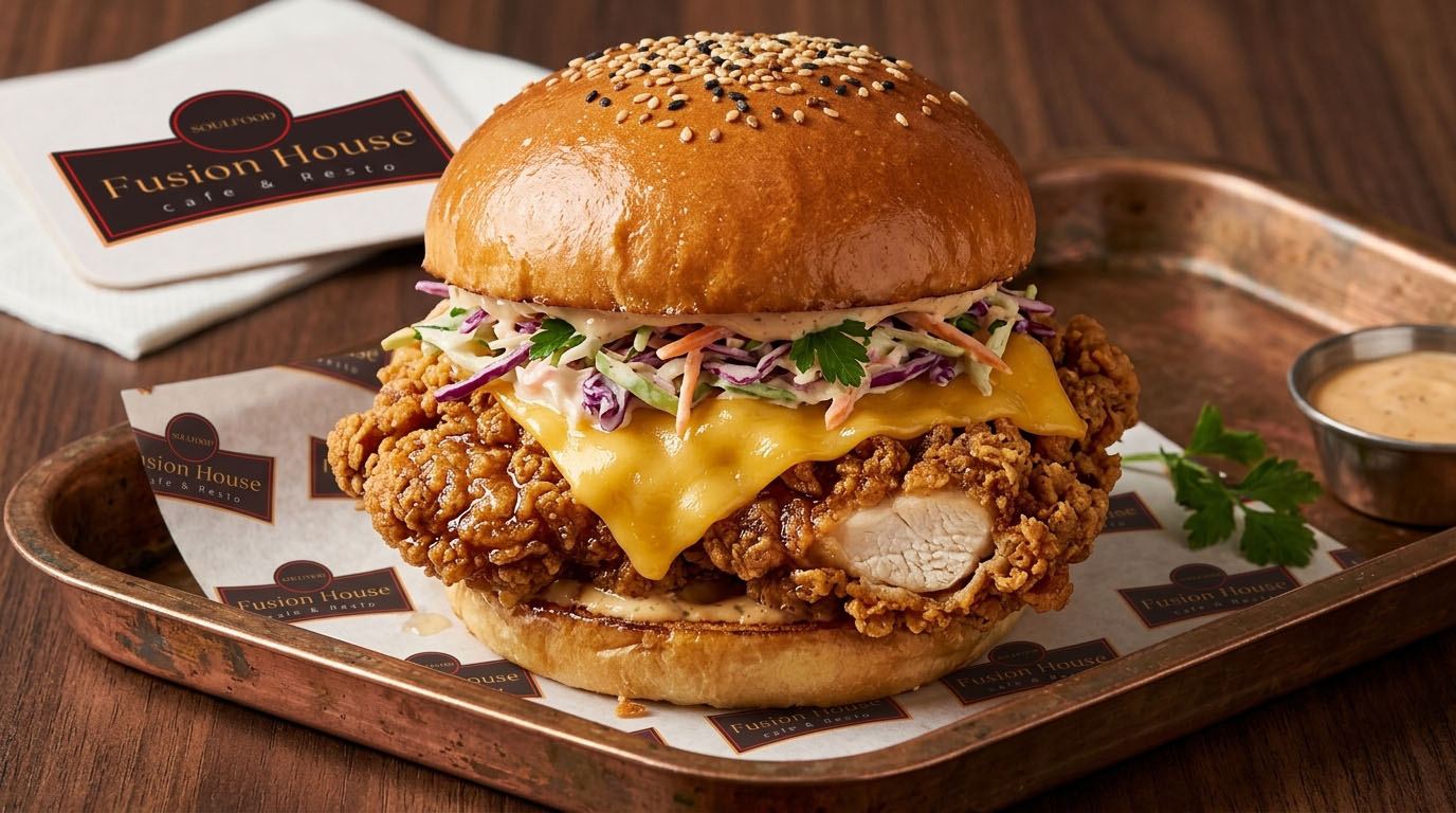 Buttermilk Fried Chicken Burger