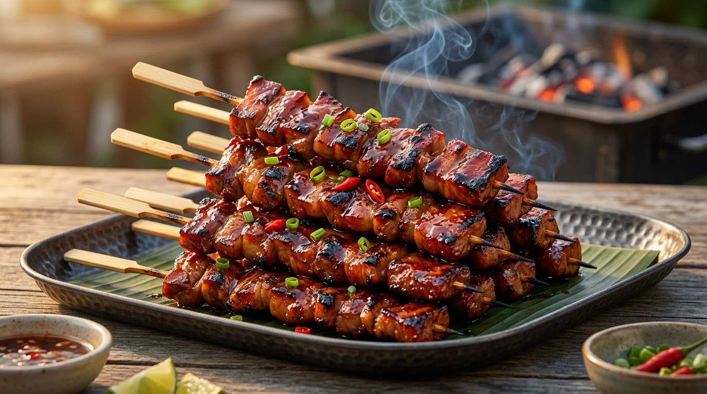 Pinoy Barbeque Skewers (Meal)