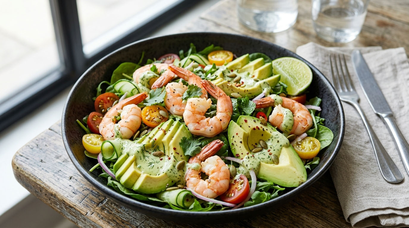 Prawn & Avo Salad