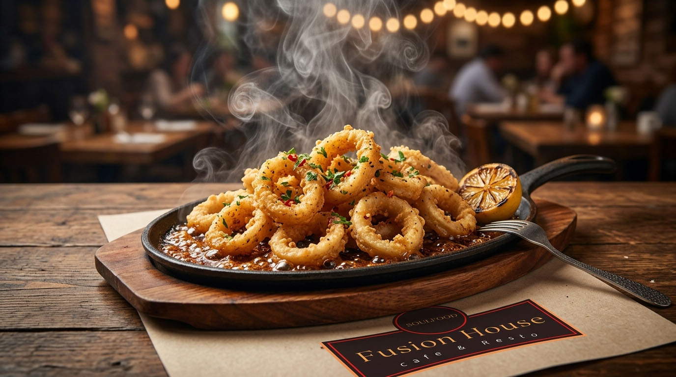 Sizzling Calamari